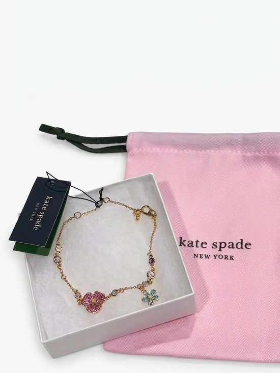 kate spade Jewelry - Kate Spade Fleurette Line Bracelet